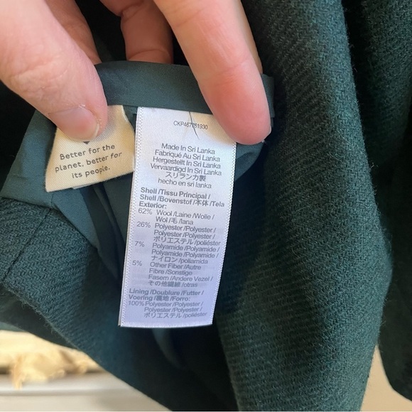 MADEWELL The Brushed Oversized Dorset Wool Blazer NG654 - Picture 8 of 10